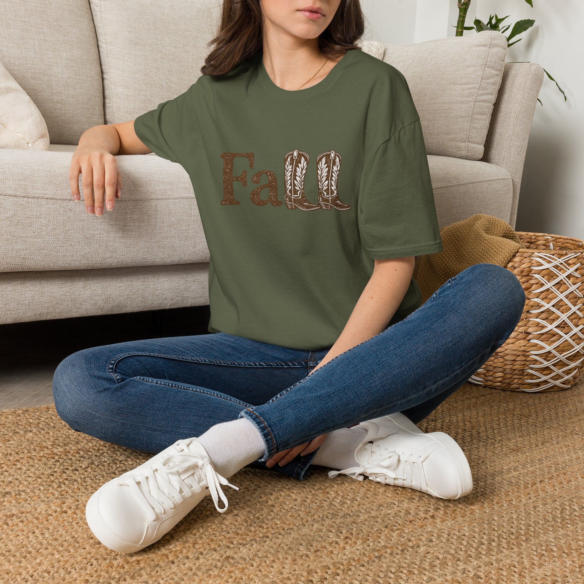 Fall - Fall with boots - Tee