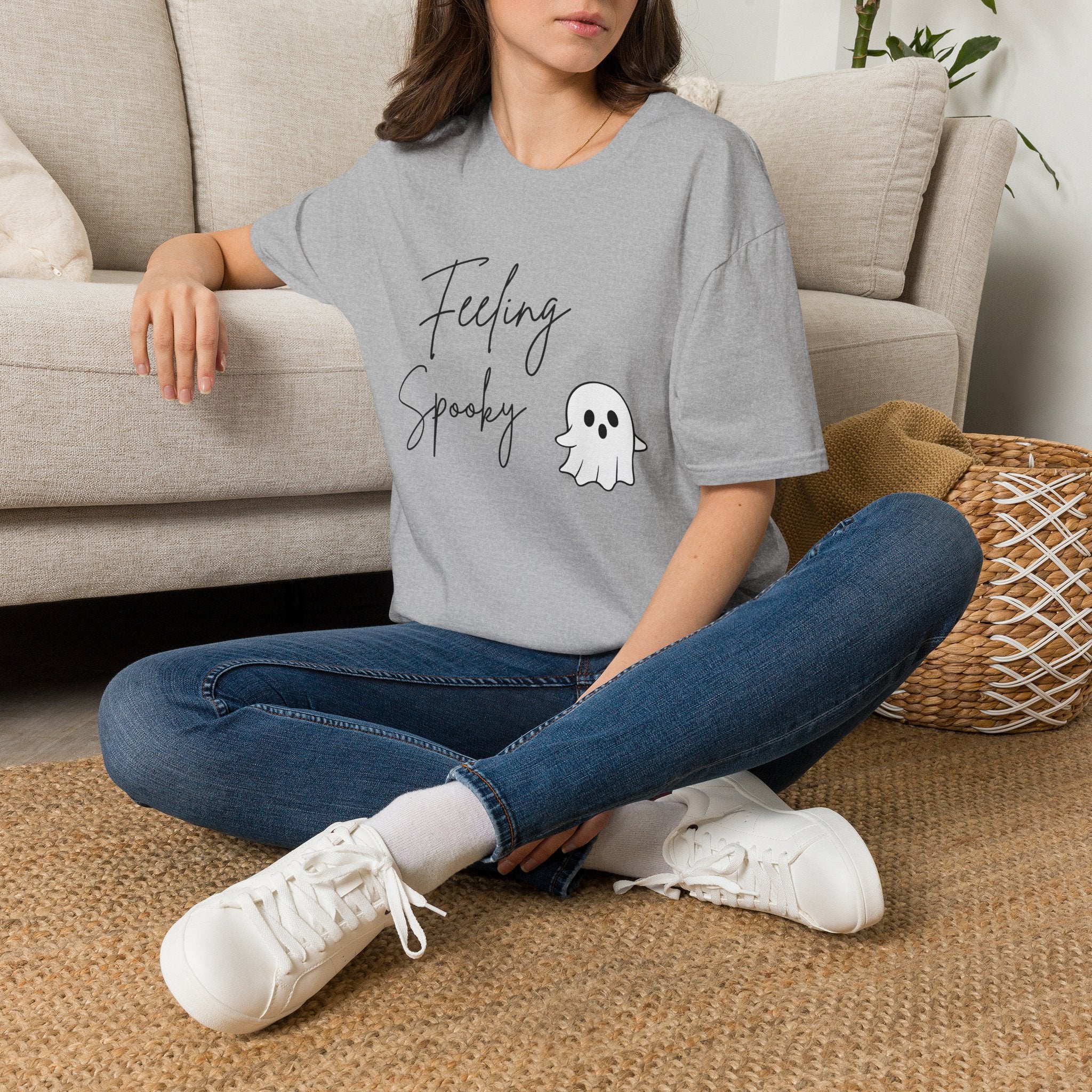 Feeling Spooky - Ghost - Tee