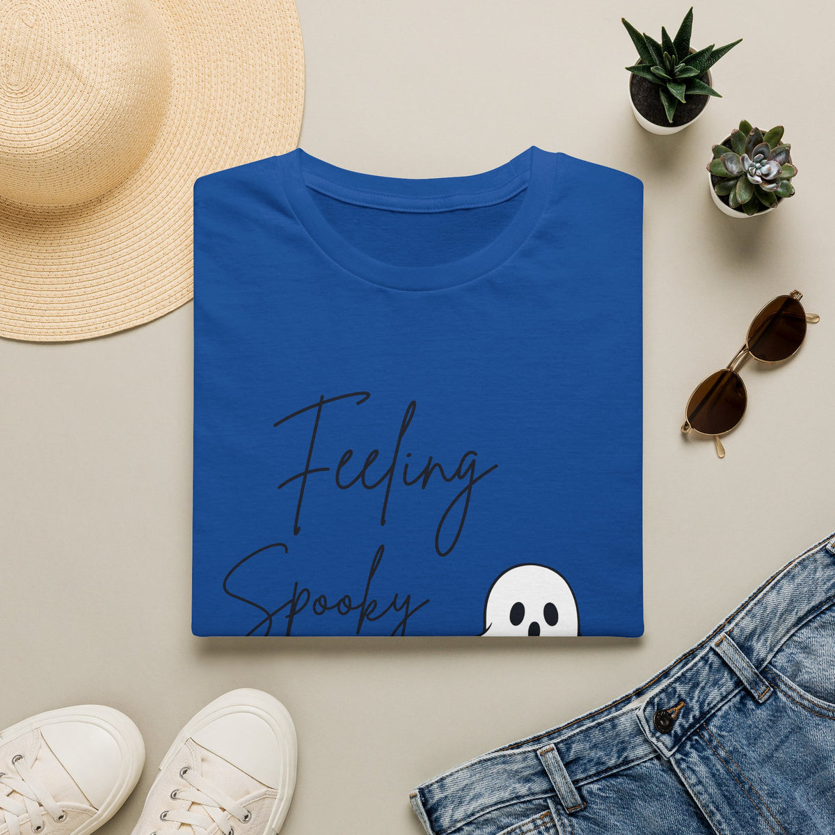Feeling Spooky - Ghost - Tee