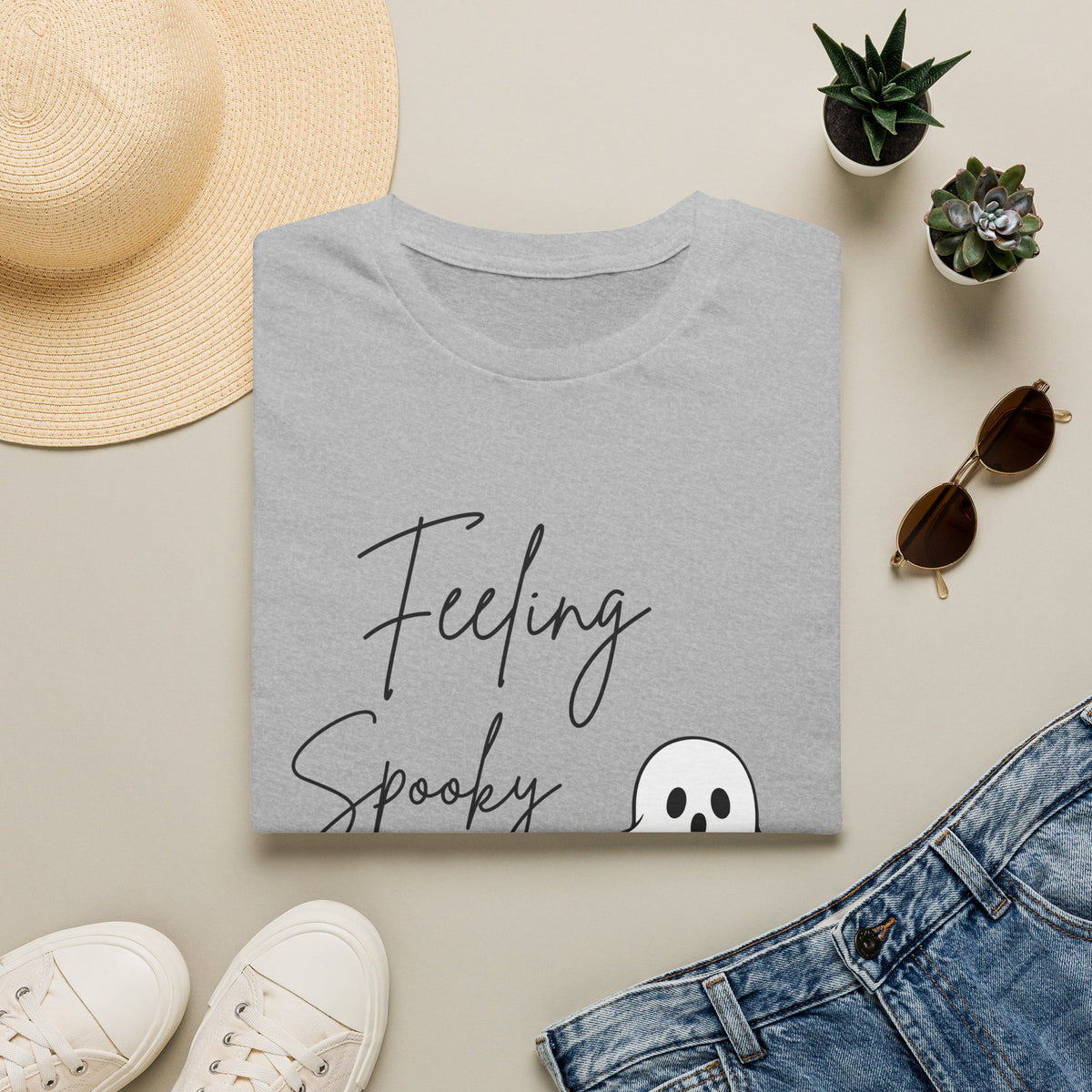 Feeling Spooky - Ghost - Tee