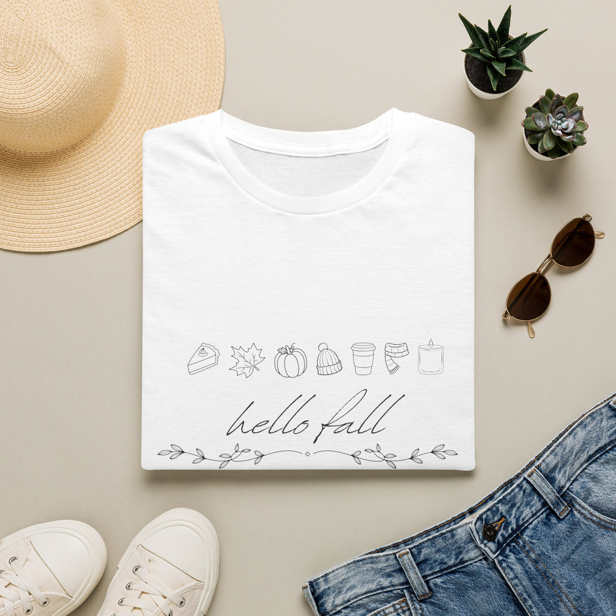 Hello Fall - Tee