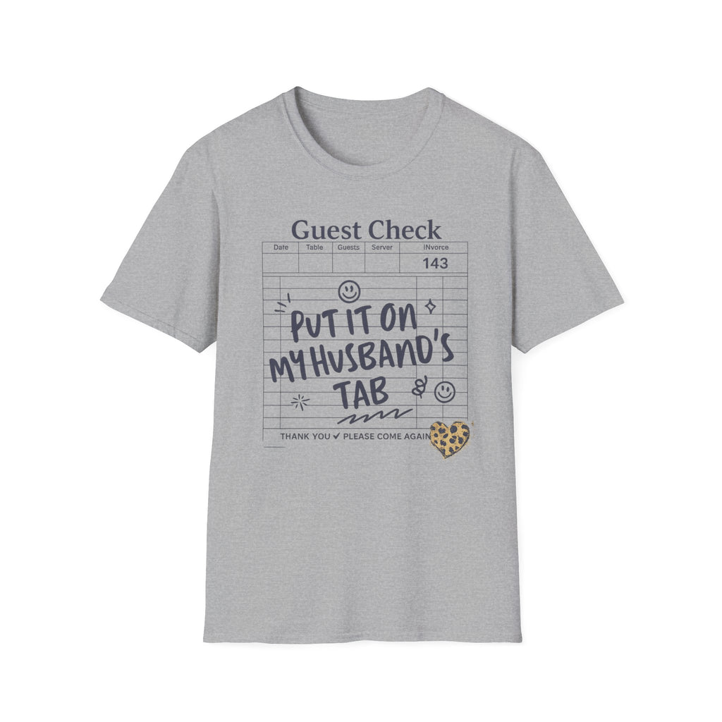 Put It On My Husbands Tab - Tee
