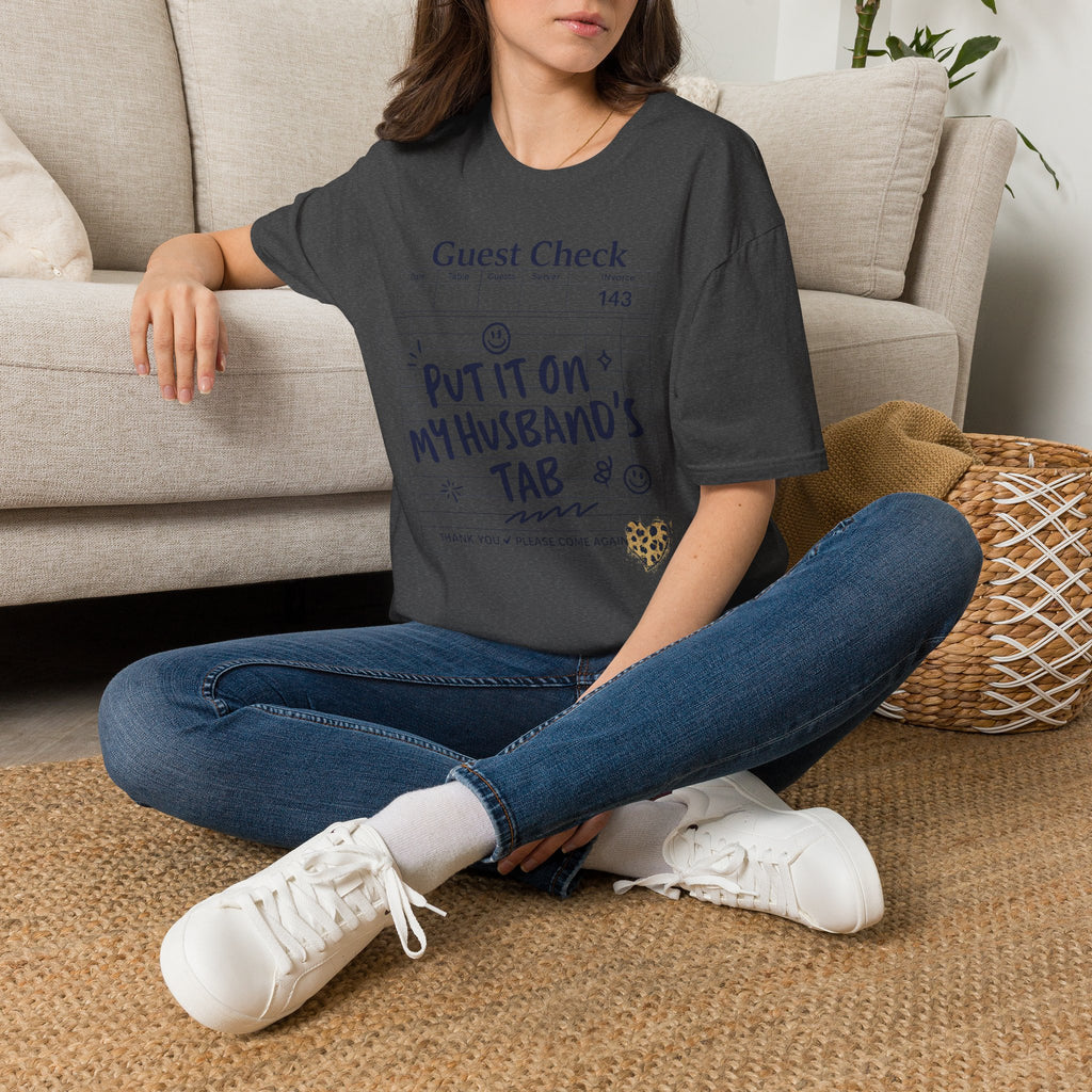 Put It On My Husbands Tab - Tee