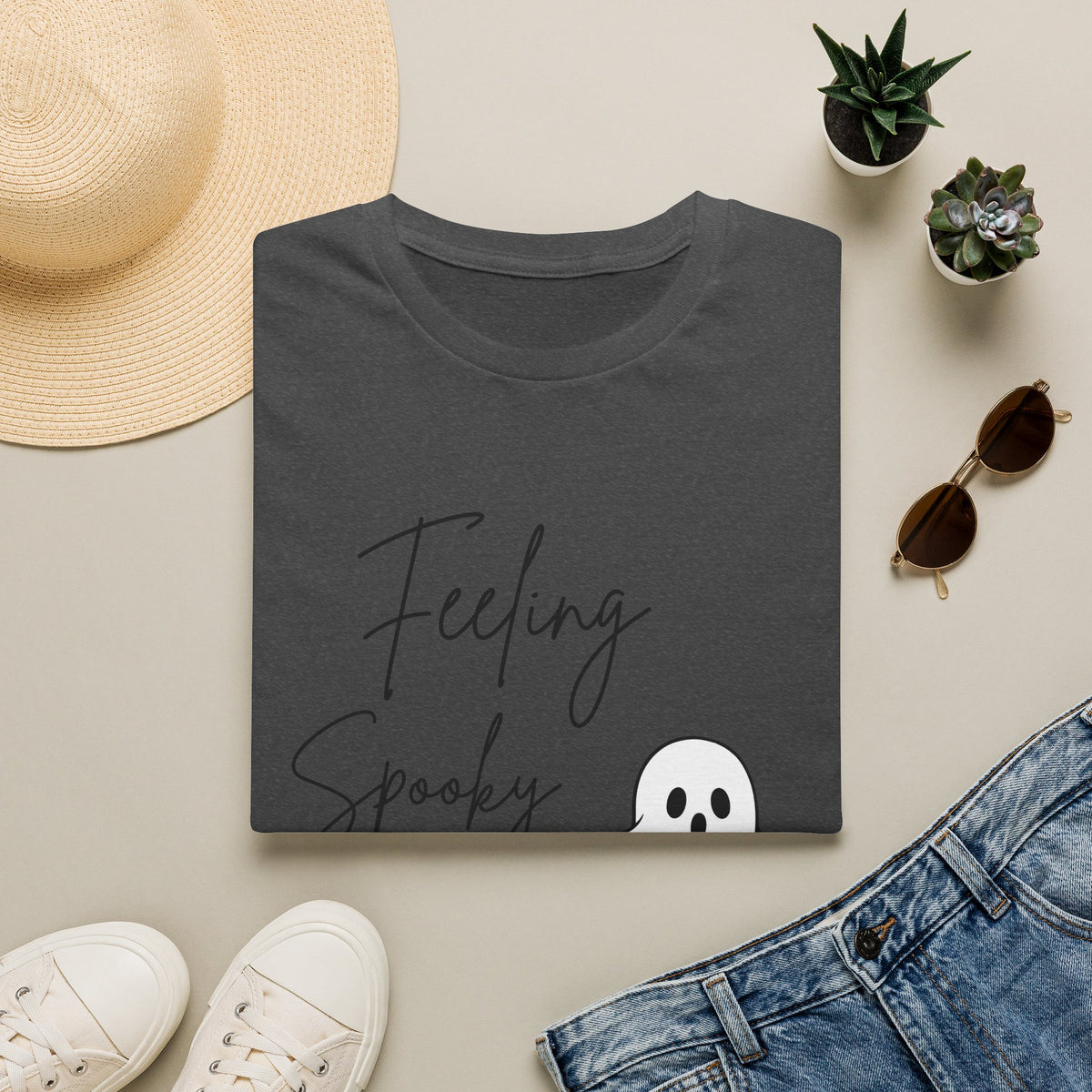Feeling Spooky - Ghost - Tee