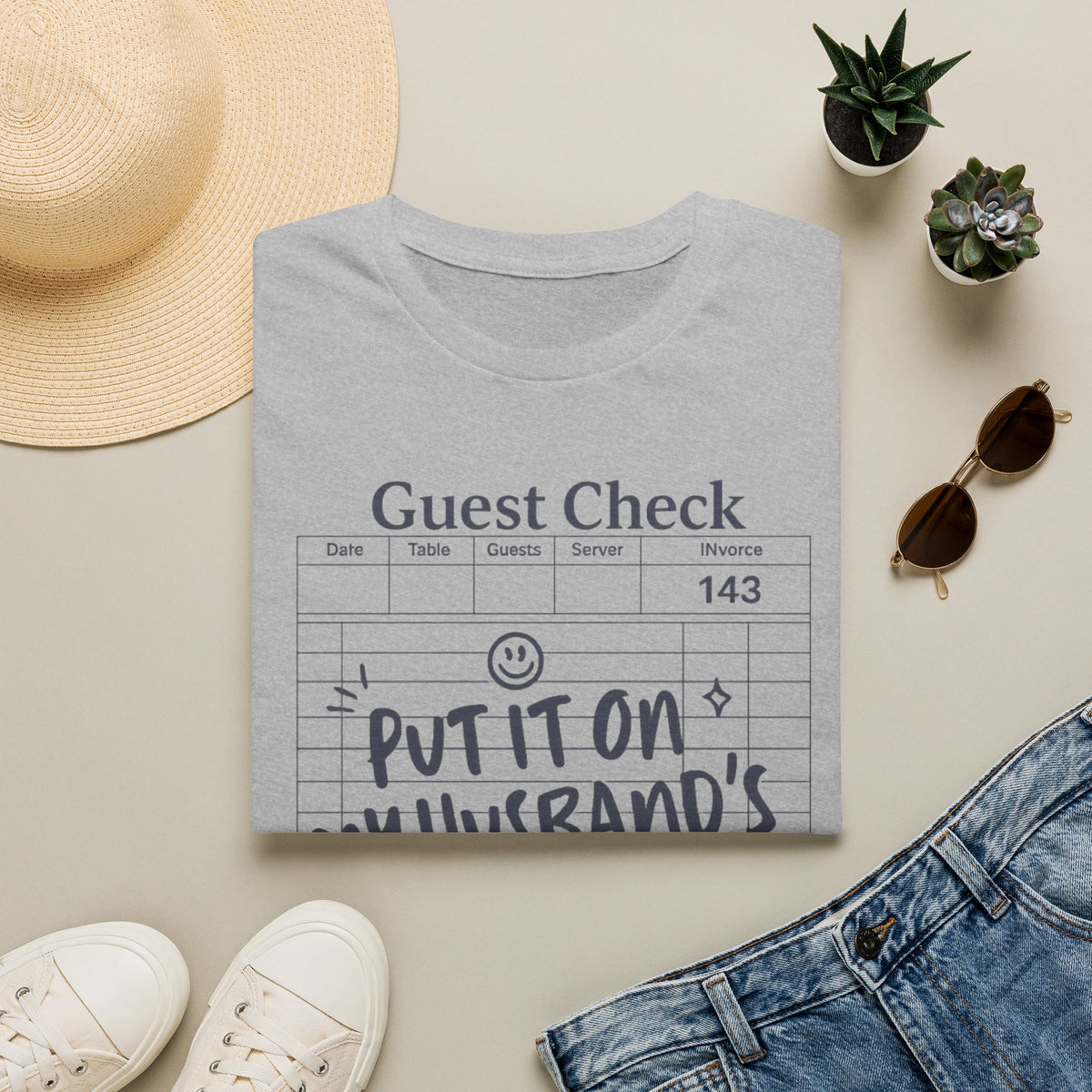 Put It On My Husbands Tab - Tee