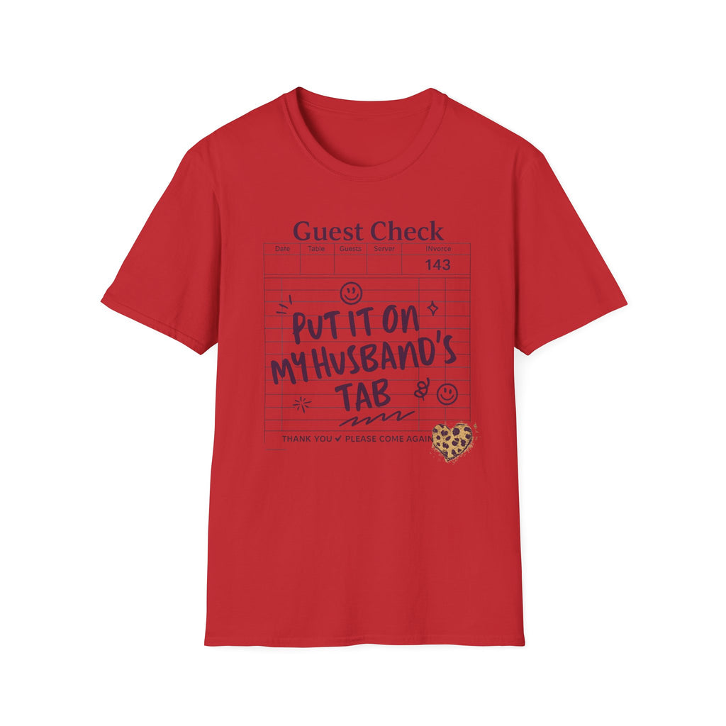 Put It On My Husbands Tab - Tee